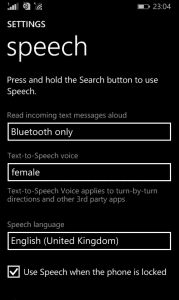 speech cortana