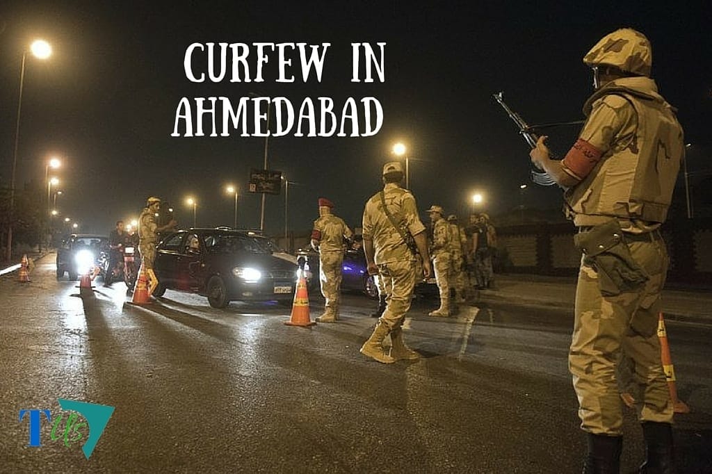 Curfew in Ahmedabad