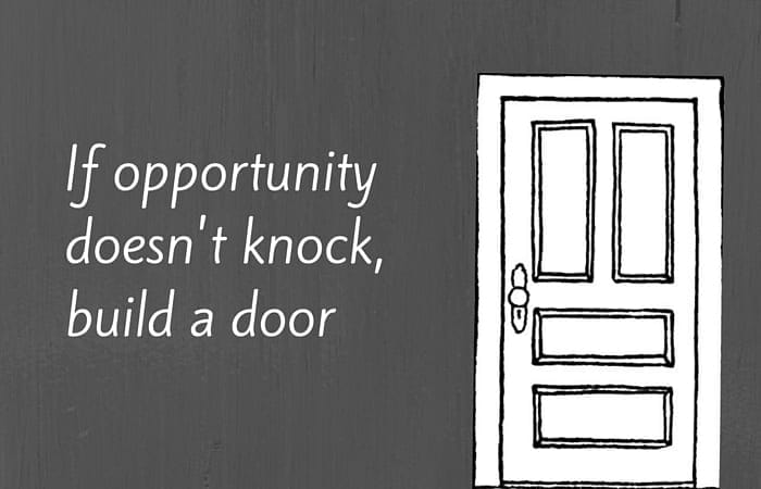 Making the most of opportunities