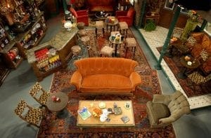 F.R.I.E.N.D.S Orange Couch