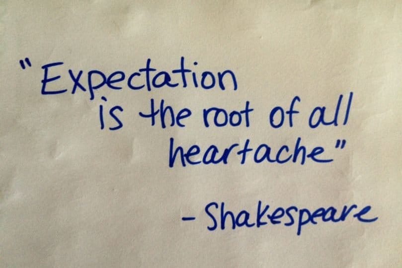 Quotes On Expectations   Build High Self Esteem