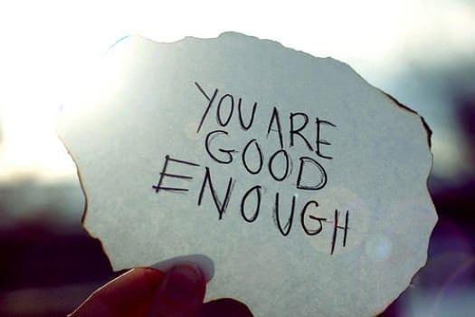 Accept that you are good