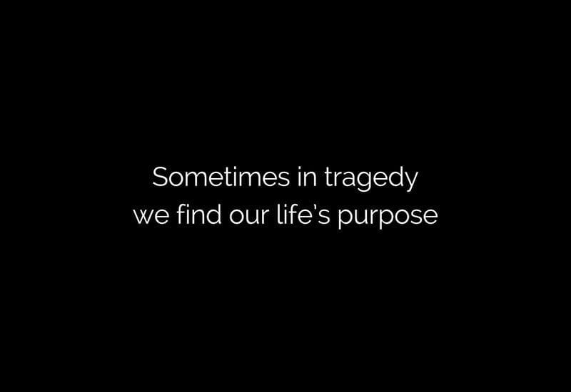 be happy with tragedies