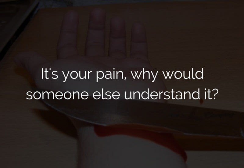 its your pain