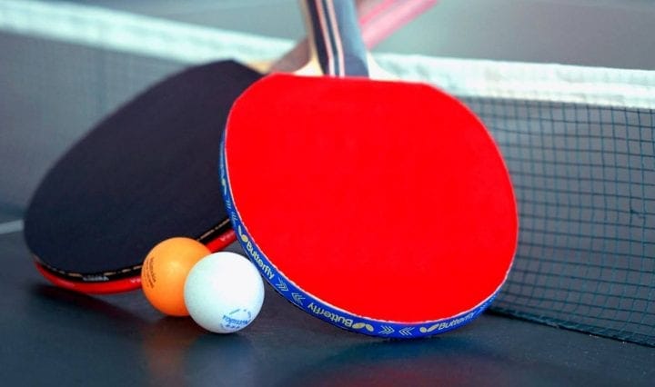 Table tennis weight loss