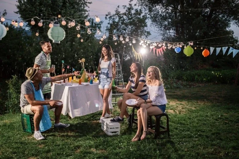 Outdoor party