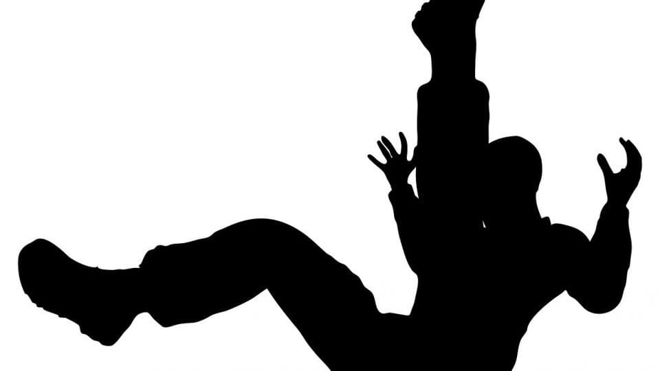 Falling Men - Most Common Workplace accidents