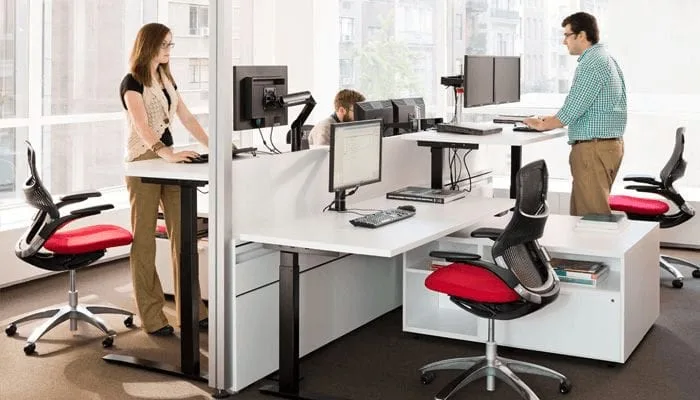 Standing desk benefits