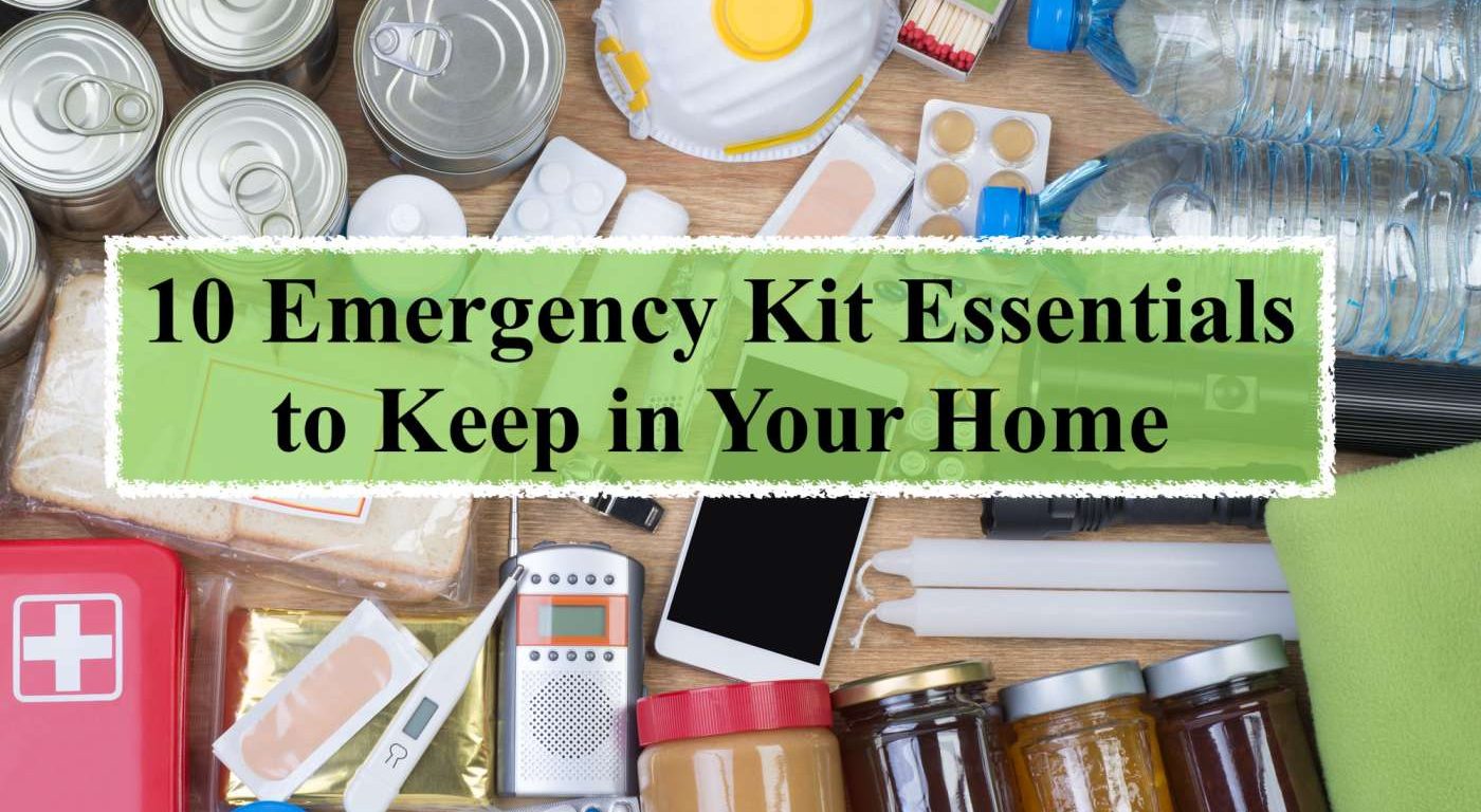 Emergency kit essential to keep in home