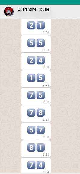  Numéros de maison Whatsapp 