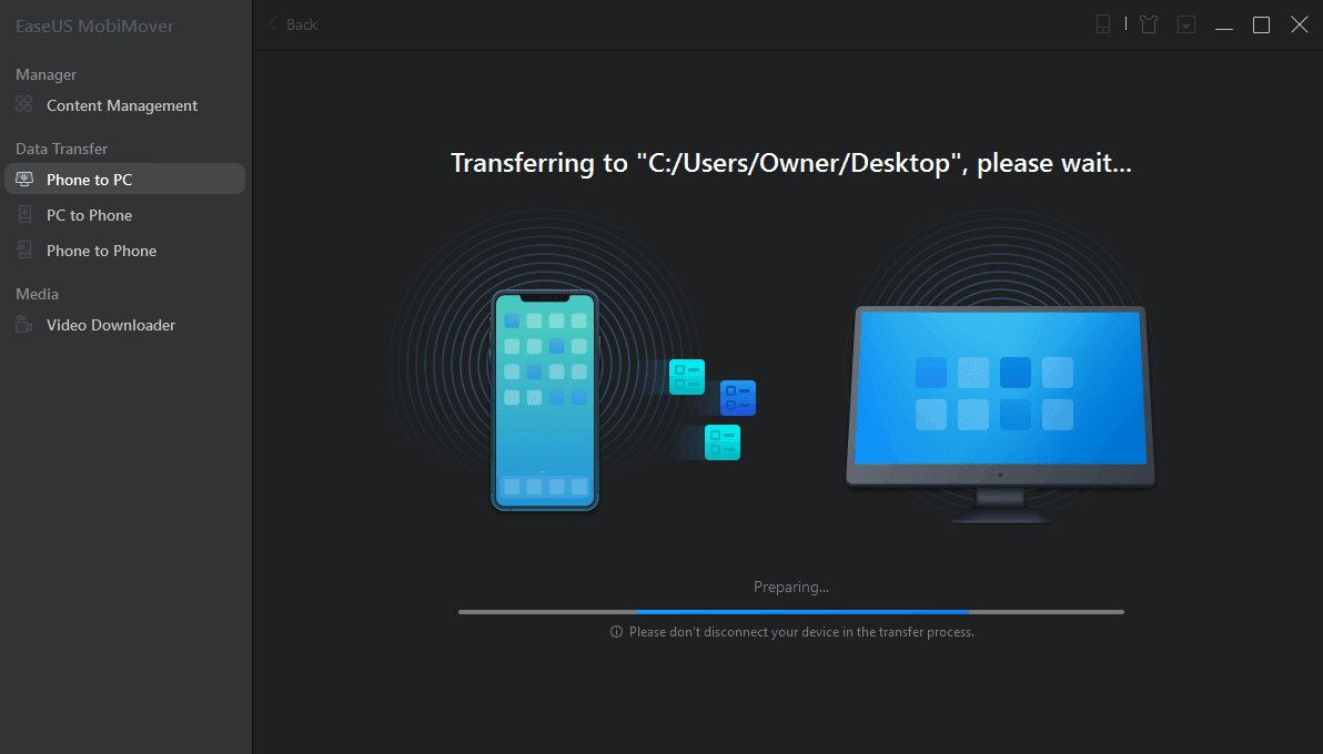 Simple   Guide   to   Transfer   Photos   Using  EaseUS   MobiMover - 34