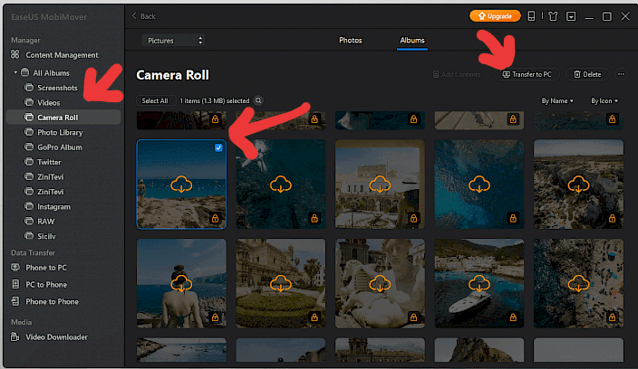 Simple   Guide   to   Transfer   Photos   Using  EaseUS   MobiMover - 52
