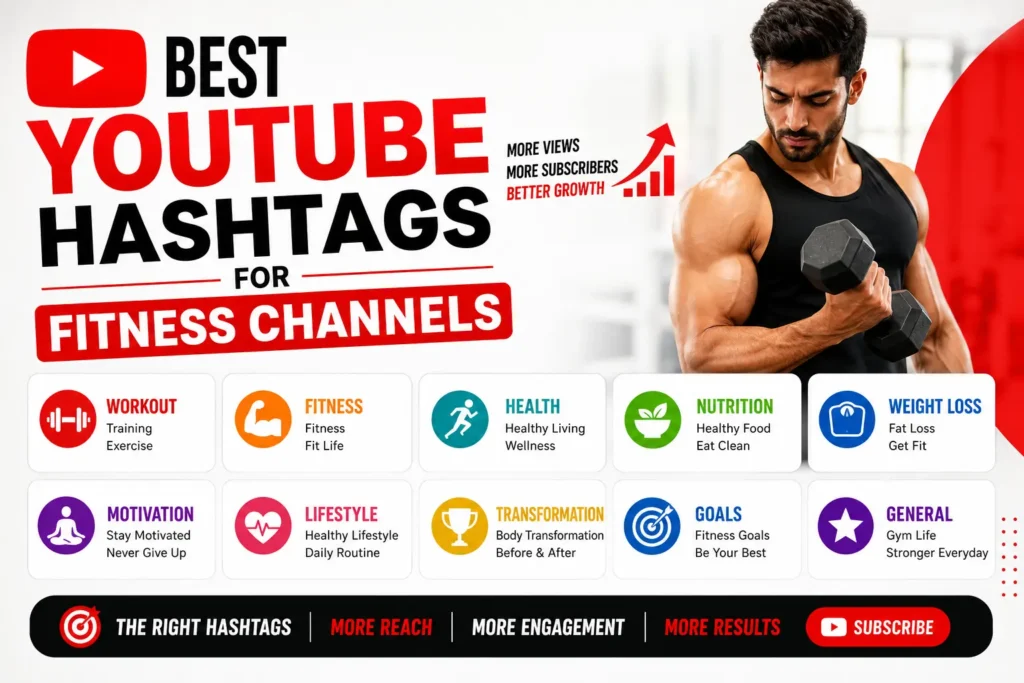 Best youtube hasgtags for fitness channels Best youtube hasgtags for fitness channels