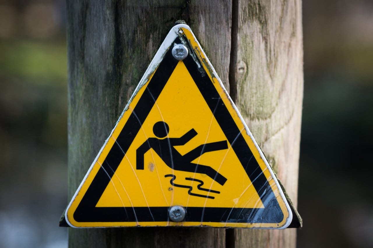 Slip and fall legal case