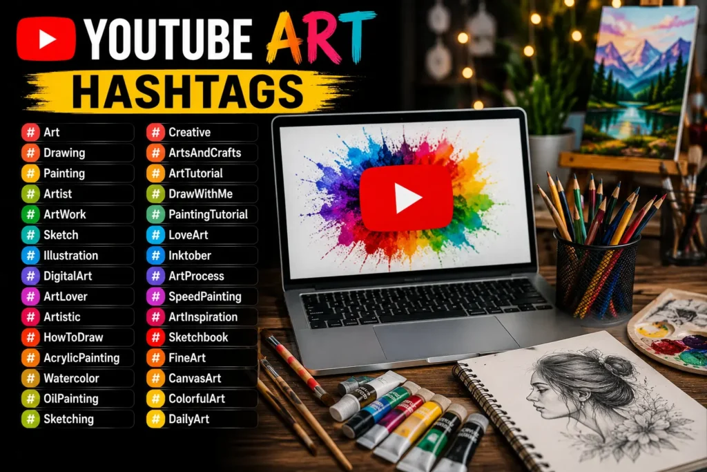 Youtube art hashtags Youtube art hashtags