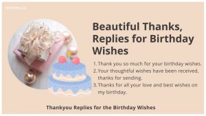 Best Replies To Birthday Wishes