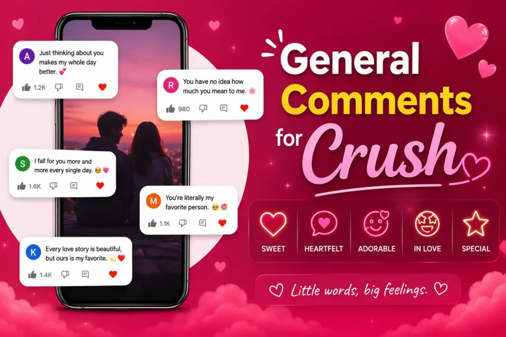 General comments for crush