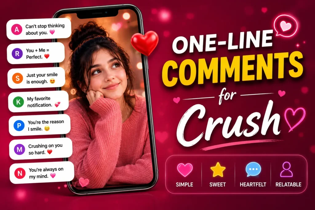 One line comments for crush