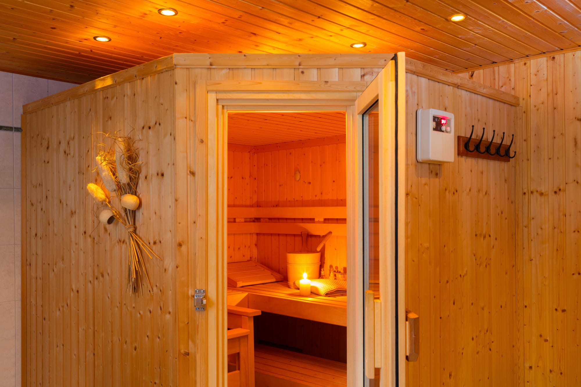 indoor sauna