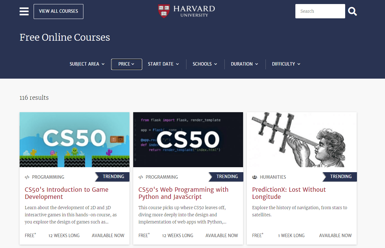 Harvard Min
