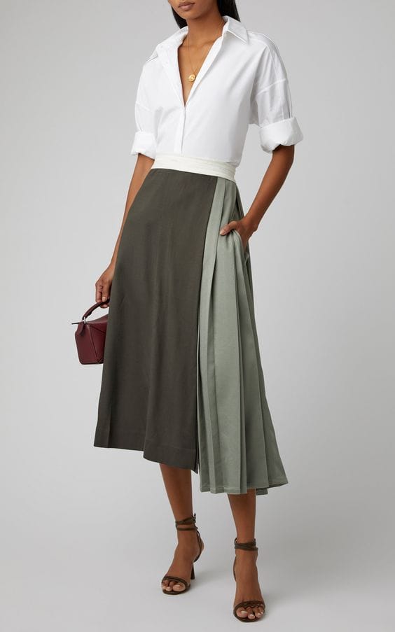 7 Midi Skirts Buzzing All Around