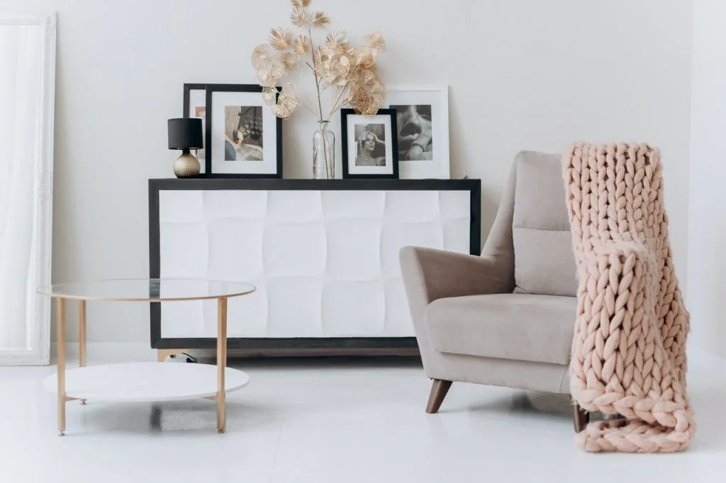 Material for modern tables and countertops