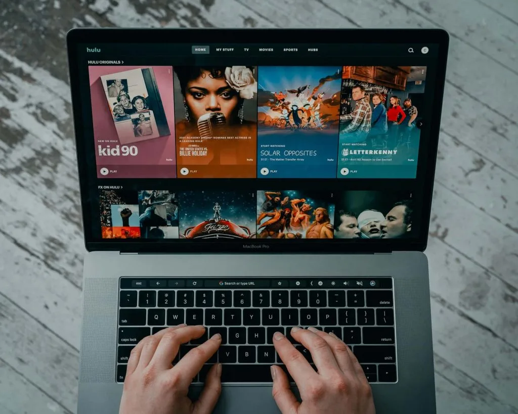 Trending movies and shows on hulu
