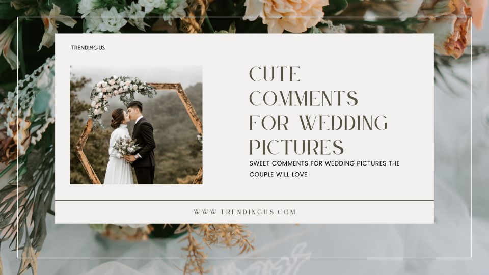 Awesome Comments For Wedding Photoshoot