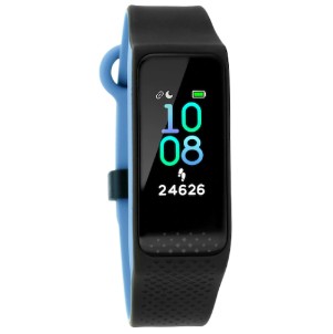 Reflex 3.0 Dual Toned Smart Band In Midnight Black & Blue Accent
