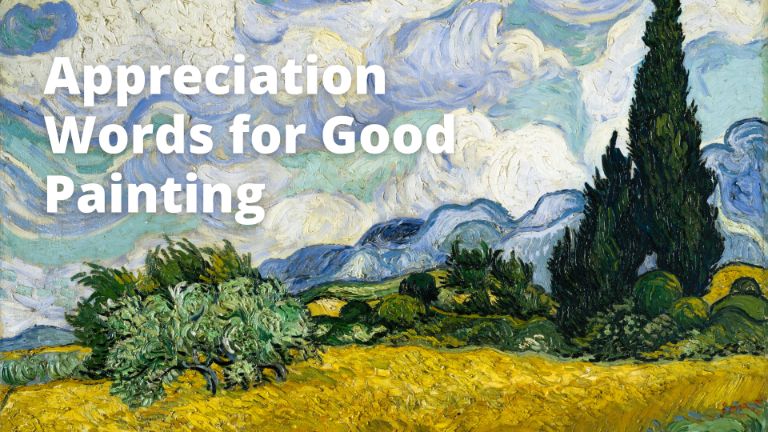 Appreciation Words For Good Painting