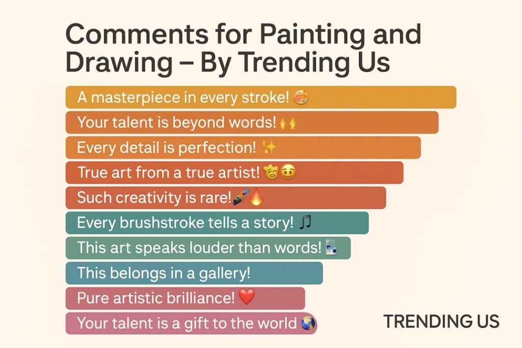 Comments for painting and drawing Comments for painting and drawing