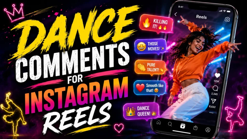 Dance comments for instagram reels Dance comments for instagram reels