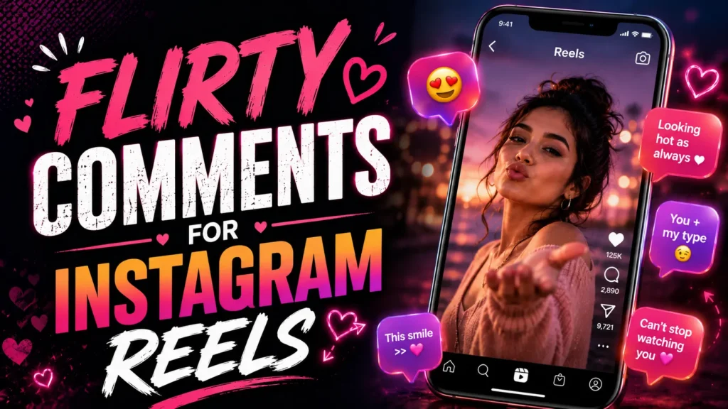 Flirty comments for instagram reels Flirty comments for instagram reels
