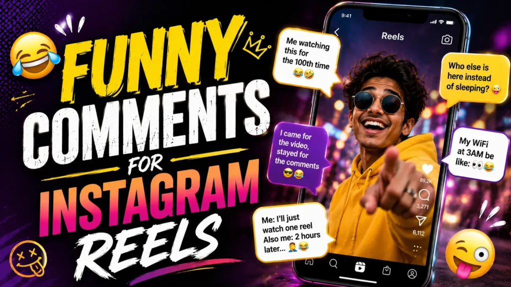 Funny comments for instagram reels Funny comments for instagram reels