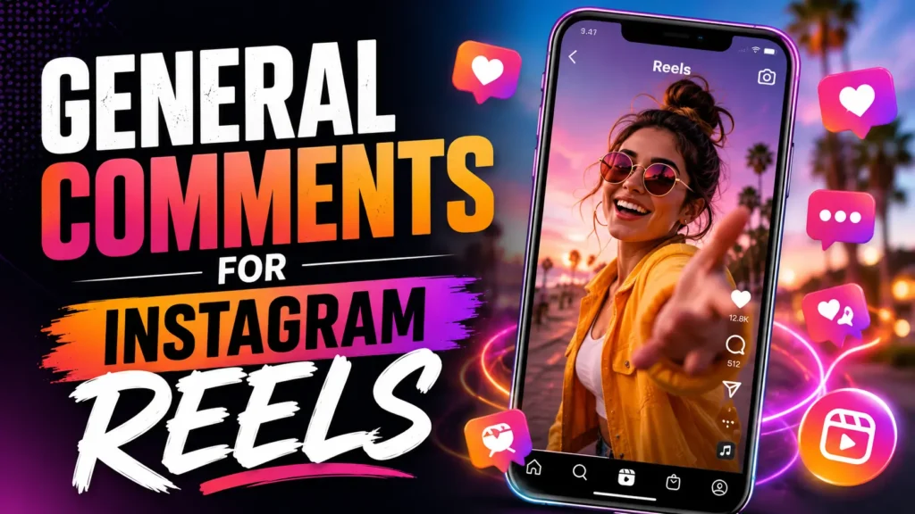 General comments for instagram reels General comments for instagram reels