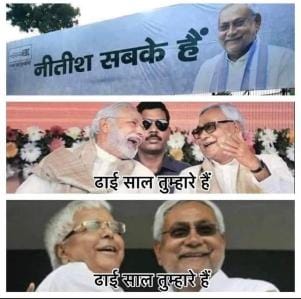 Nitish sabke hain meme
