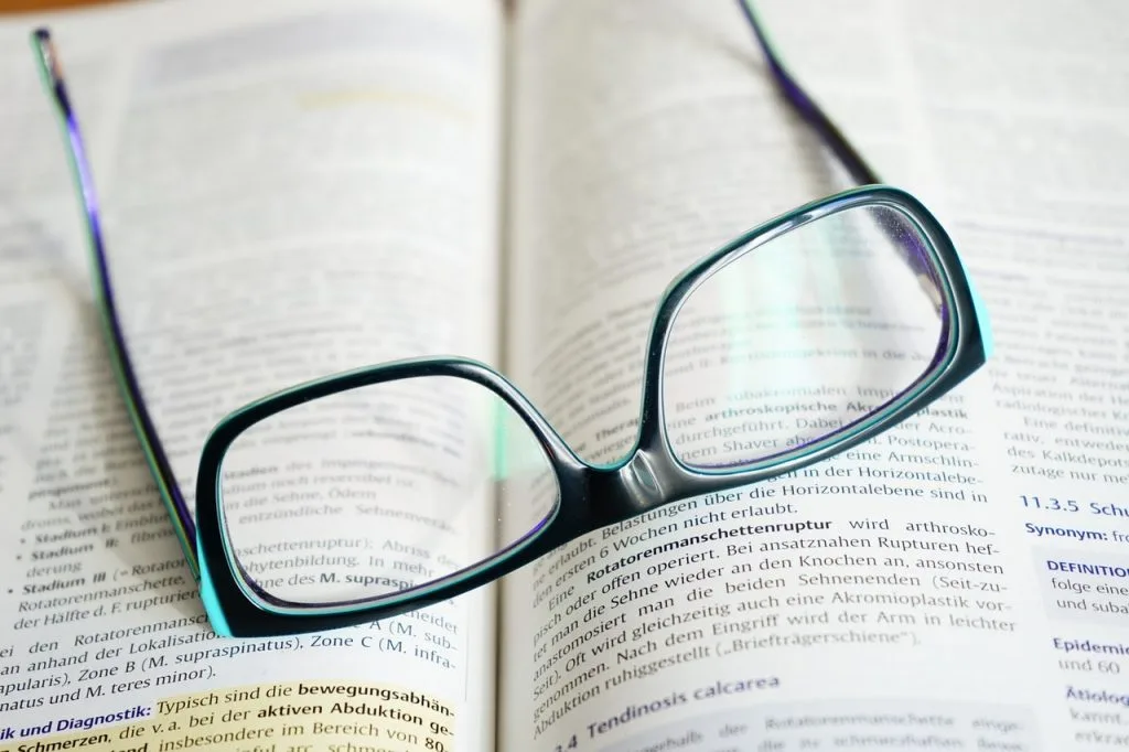 Signs you might need reading glasses