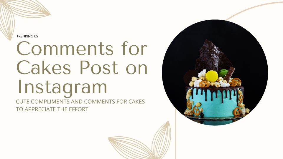 Comments For Cakes Instagram Post