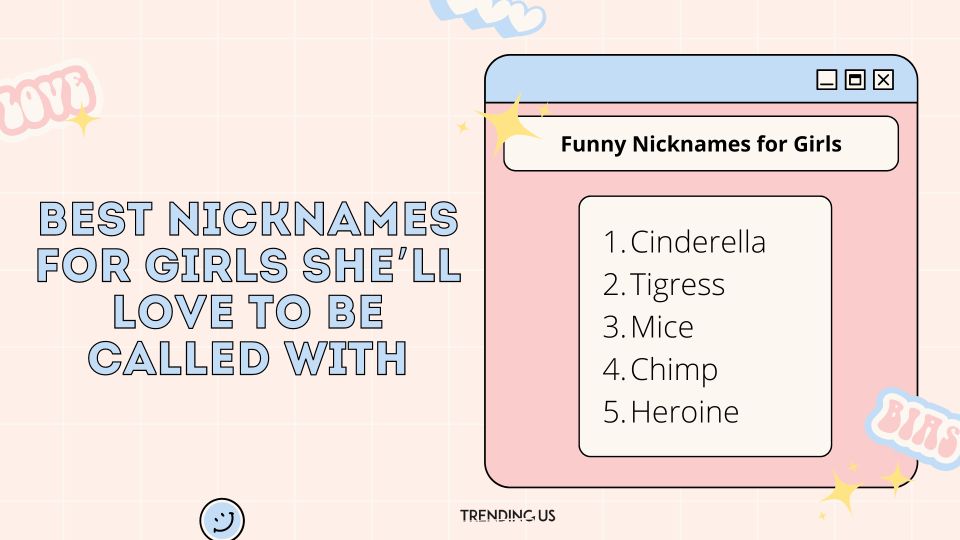 Funny Nicknames For Girls