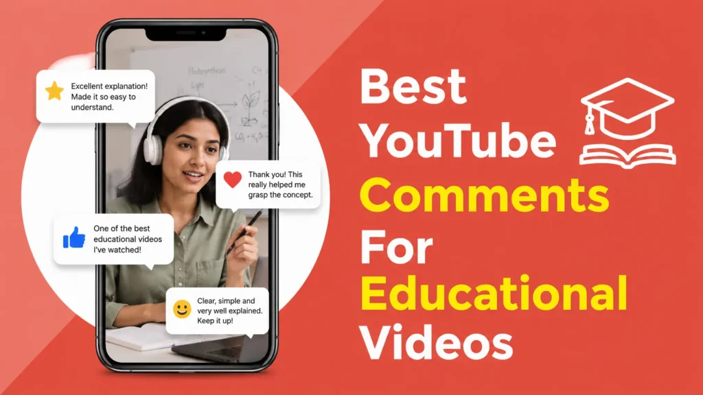 Best youtube comments for educational videoes Best youtube comments for educational videoes
