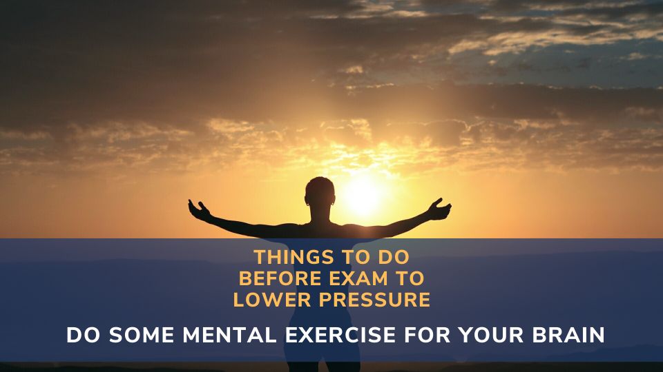 Do Some Mental Exercise For Your Brain. 