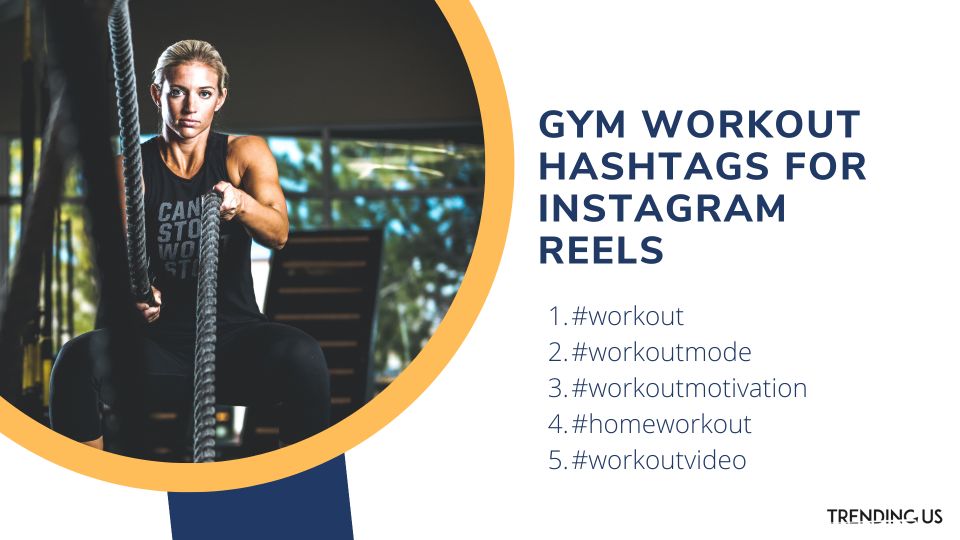 Gym Workout Hashtags For Instagram Reels