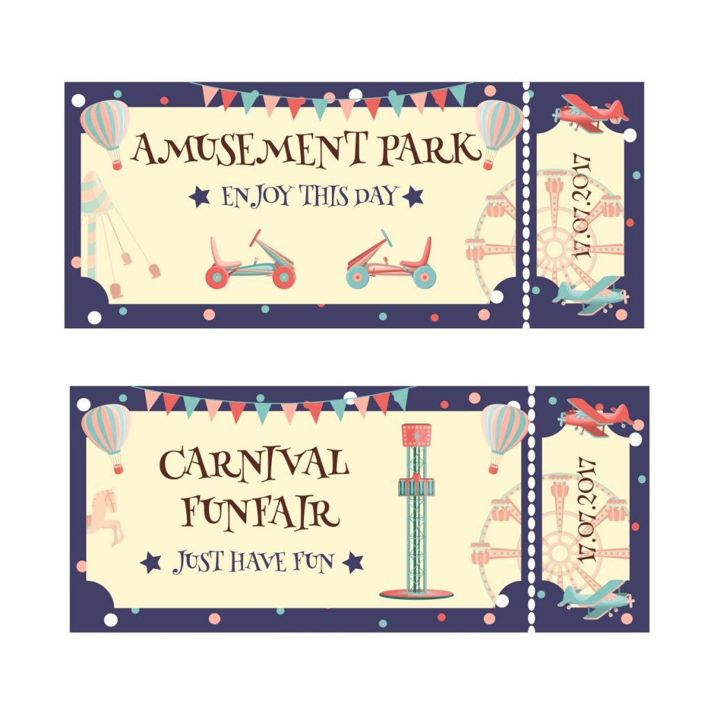 Amusement Park Passes And Tickets