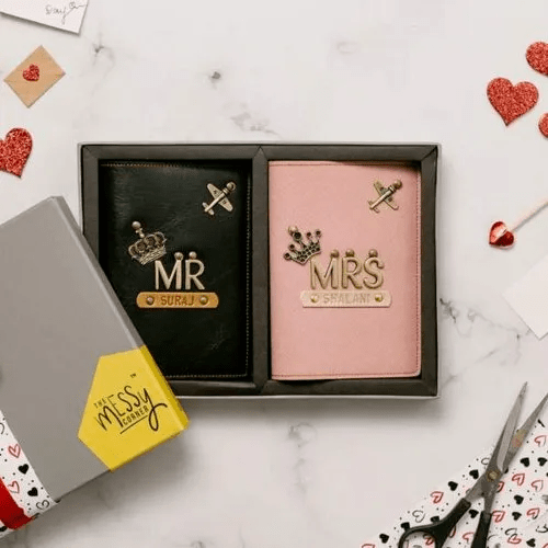 Couple Passport Cover Unique Couple Gift