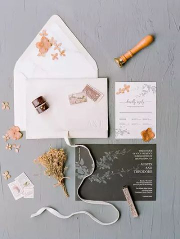 Envelopes Type Invitation Cards For Weddings