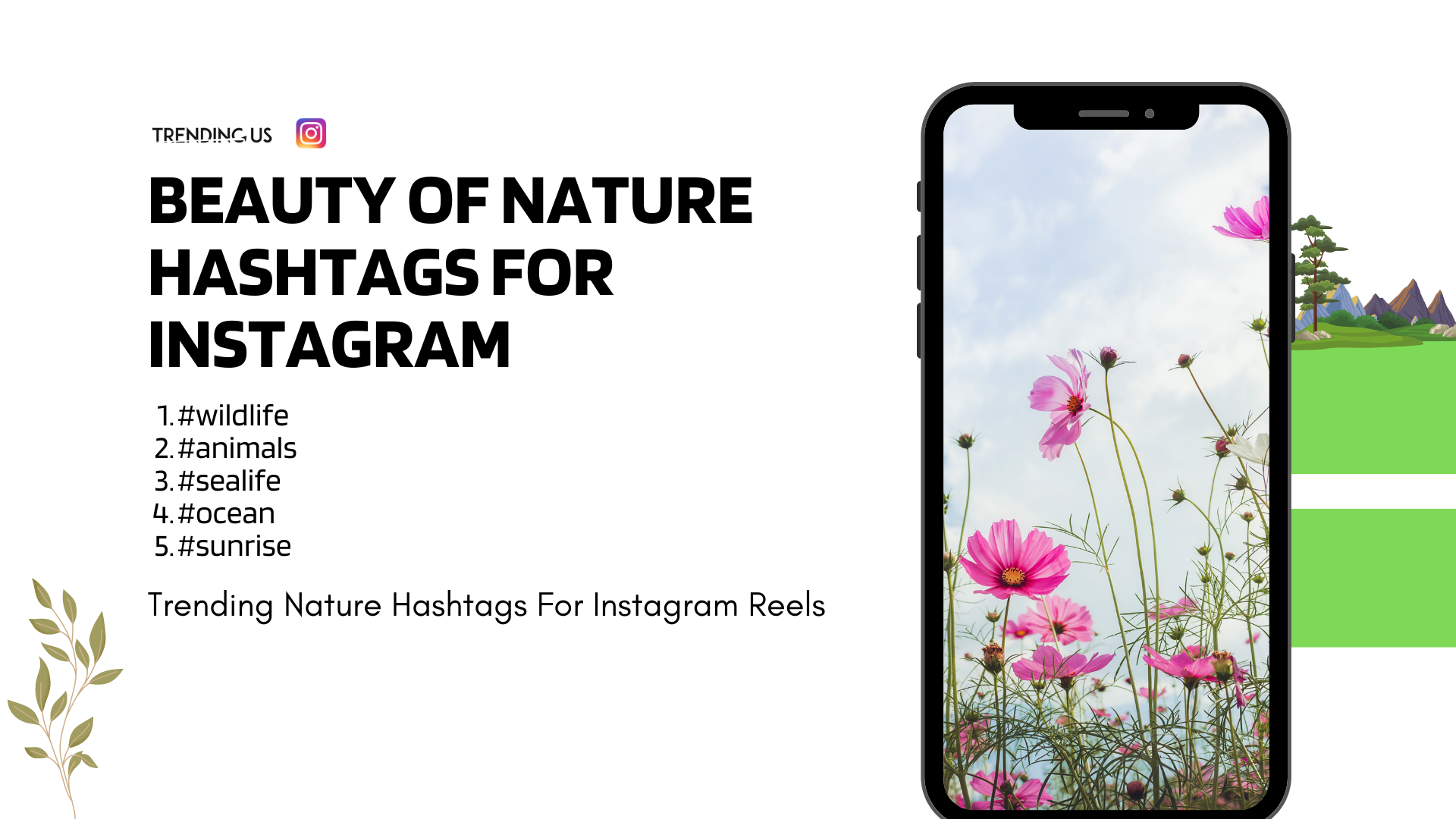 Beauty Of Nature Hashtags For Instagram 