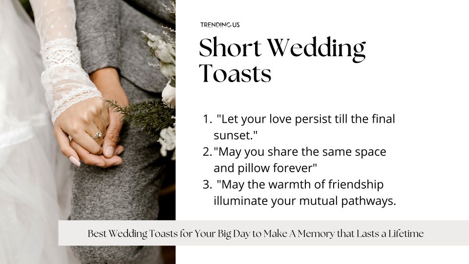 Short Wedding Toasts