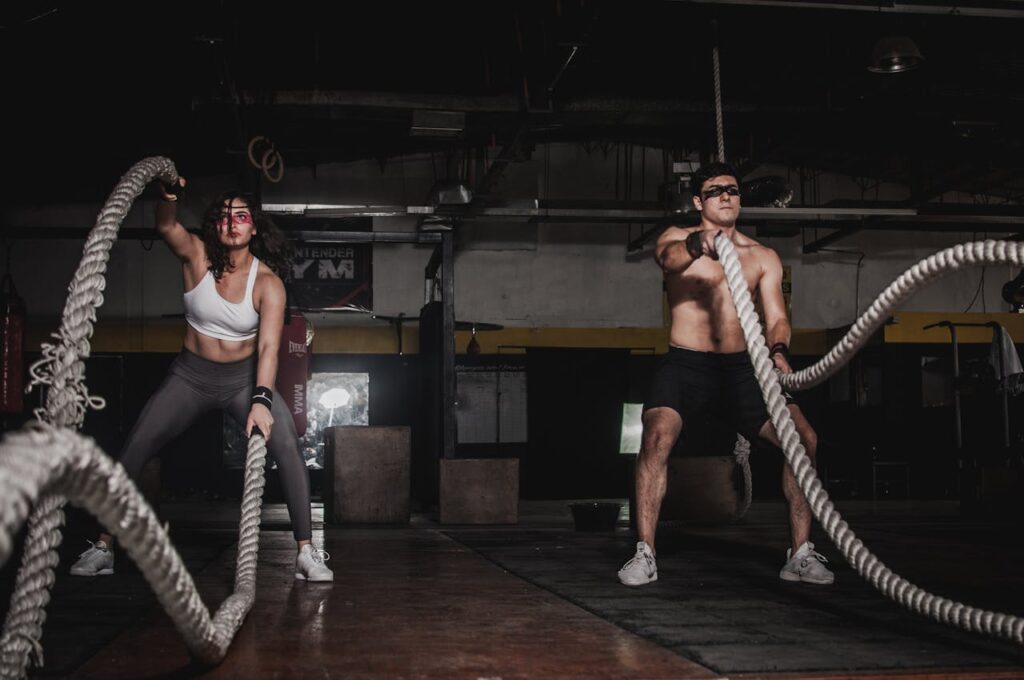 Captions for fitness studio