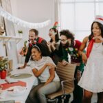Hashtags for office party