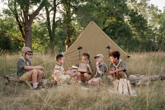 Funny summer camp captions